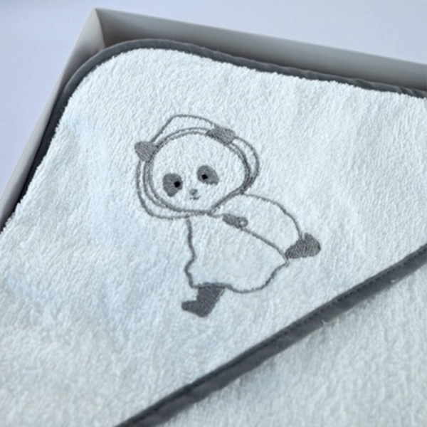 Cape de bain panda  Babynat
