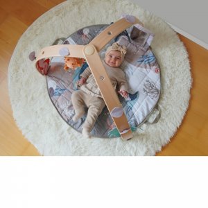 Tapis d'éveil arches en bois ocean bliss Bo jungle