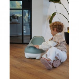 Petit pot ourson vert sauge Bo jungle