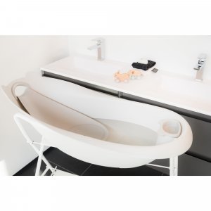 Baignoire ourson gris + support de baignoire Bo jungle