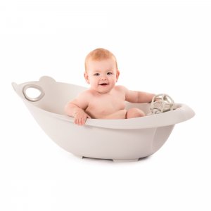 Baignoire ourson gris + support de baignoire Bo jungle