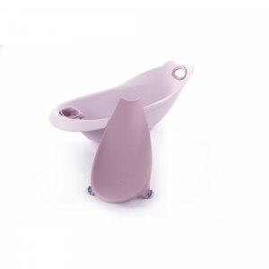 Baignoire ourson rose pastel + support de baignoire Bo jungle