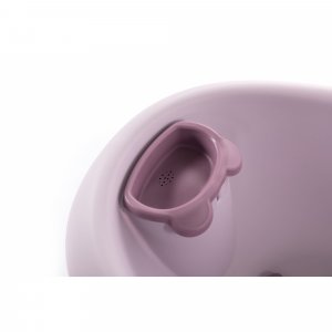 Baignoire ourson rose pastel + support de baignoire Bo jungle