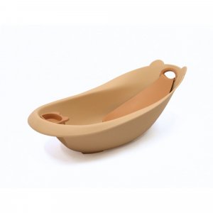 Baignoire ourson terracotta + support de baignoire Bo jungle