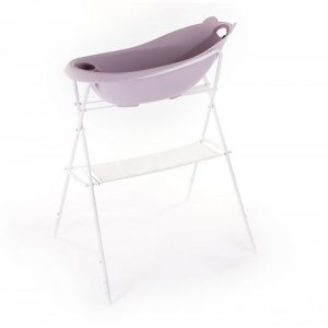 Baignoire bébé ourson rose pastel Bo jungle