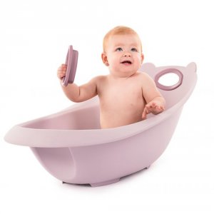 Baignoire bébé ourson rose pastel Bo jungle