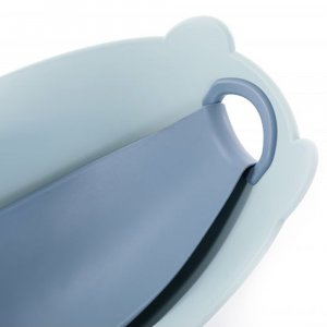 Baignoire bébé ourson bleu pastel Bo jungle