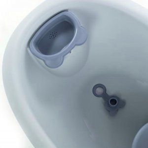 Baignoire bébé ourson bleu pastel Bo jungle