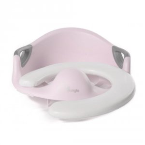 Réducteur de toilette pastel rose Bo jungle