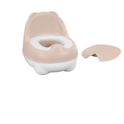 Petit pot ourson rose poudré