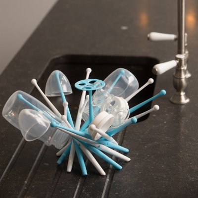 Sèche-biberons fleur