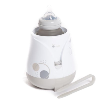 Chauffe biberon fleur gris