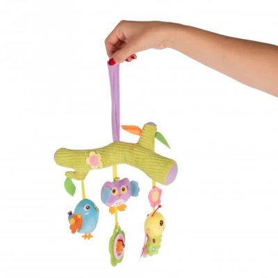 Jouet à suspendre arbre gazouillant