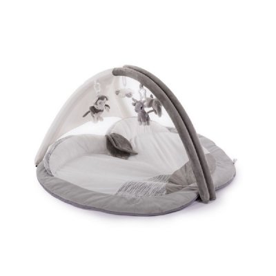 Tapis d'éveil pomme gris