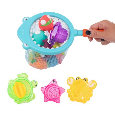 Jouet de bain bébé set de pêche requin