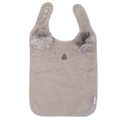 Cape de bain koala gris - eco eponge