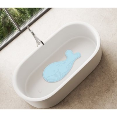 Tapis de bain antidérapant baleine