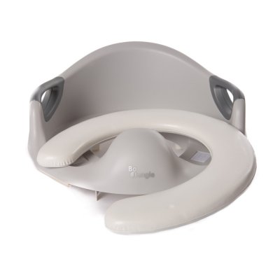 Réducteur de toilette gris