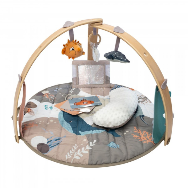 Tapis d'éveil arches en bois ocean bliss Bo jungle