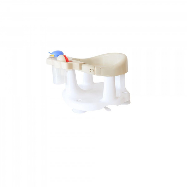 Siège de bain bébé sécurisé avec jouets intégrés dune Bo jungle