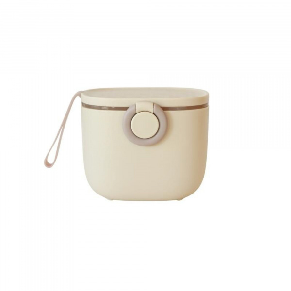 Boîte doseuse de lait 4 compartiments gris sombre Bo jungle