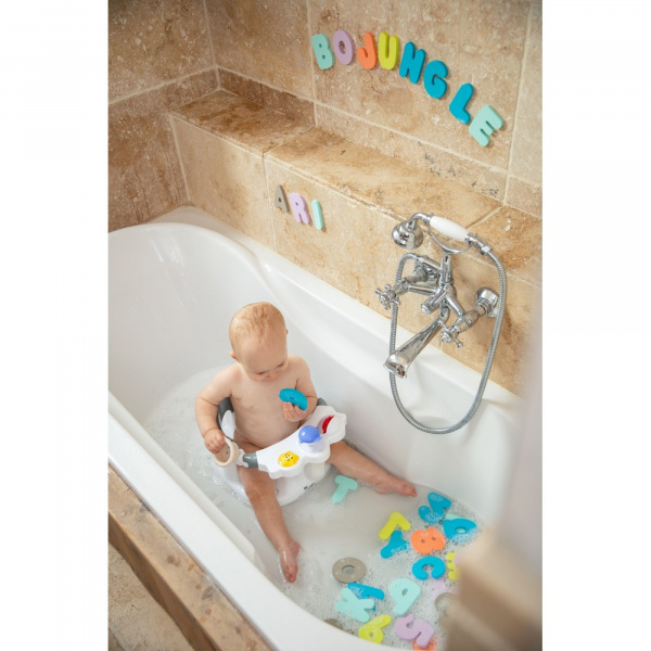 Chiffres et lettres en mousse Bo jungle