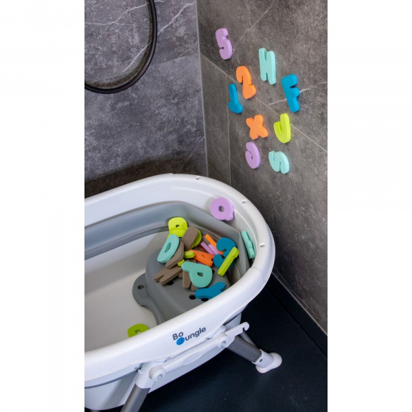 Chiffres et lettres en mousse Bo jungle