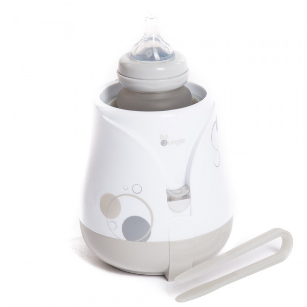 Chauffe biberon fleur gris Bo jungle