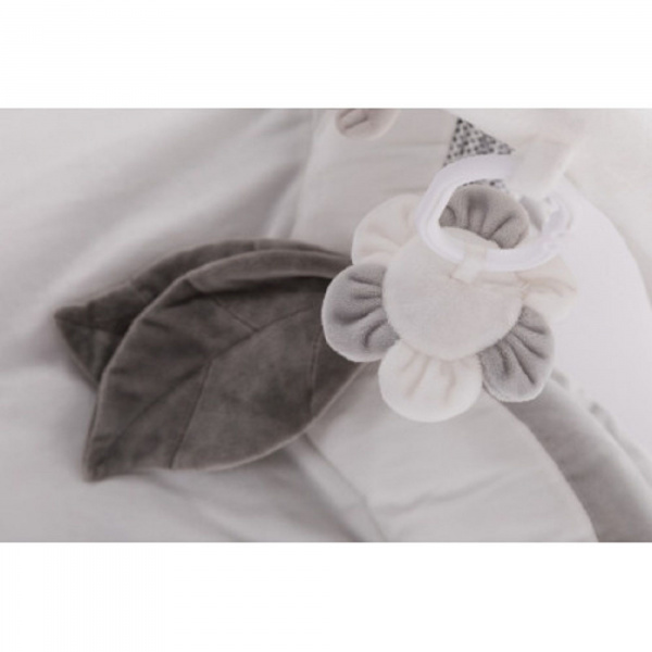 Tapis d'éveil pomme gris Bo jungle