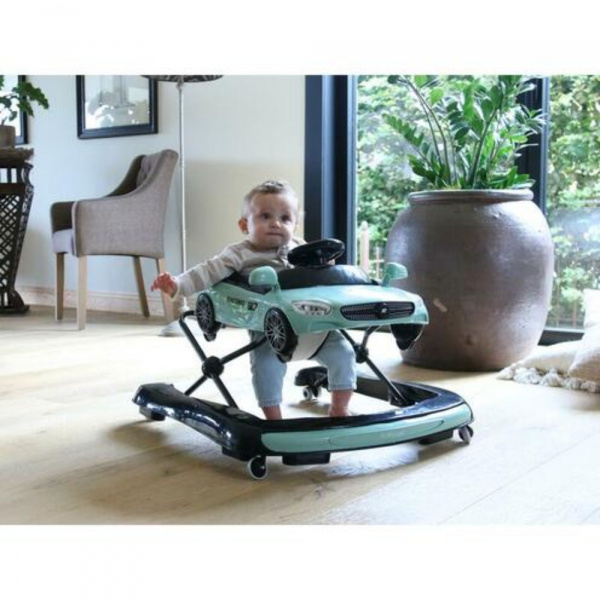 Trotteur 3 en 1 vert menthe Bo jungle