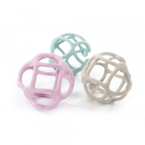 Balle silicone bleu Bo jungle