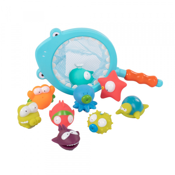 Jouet de bain bébé set de pêche requin Bo jungle
