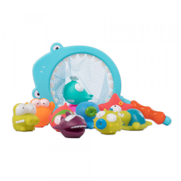 Jouet de bain bébé set de pêche requin Bo jungle