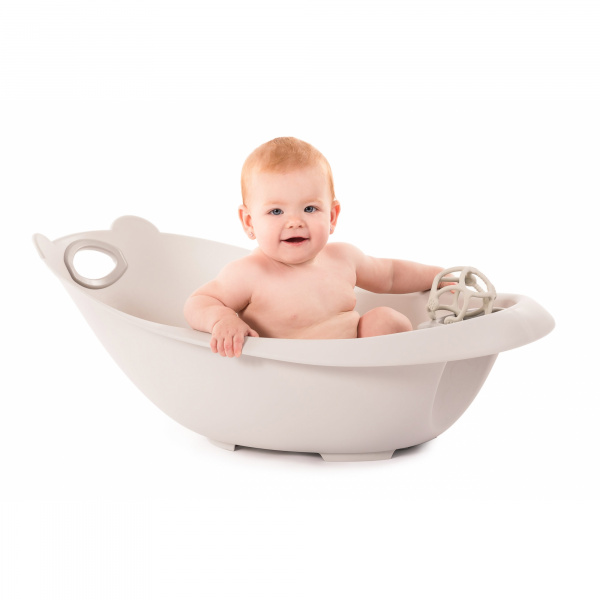 Baignoire ourson gris + support de baignoire Bo jungle
