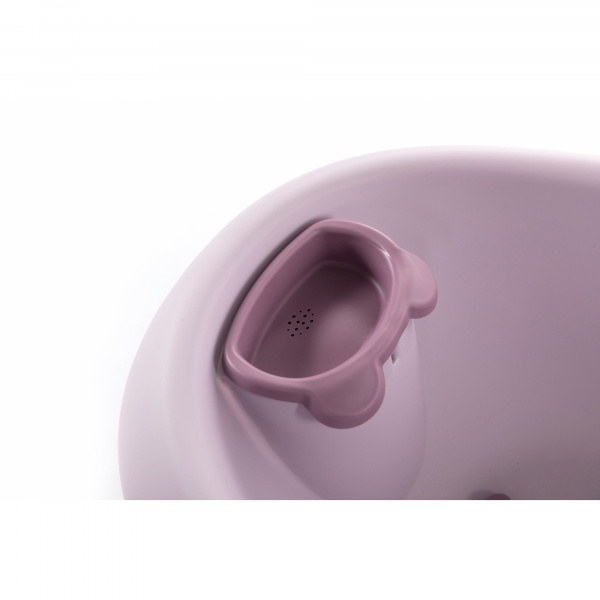 Baignoire ourson rose pastel + support de baignoire Bo jungle