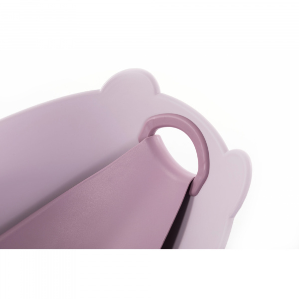 Baignoire ourson rose pastel + support de baignoire Bo jungle