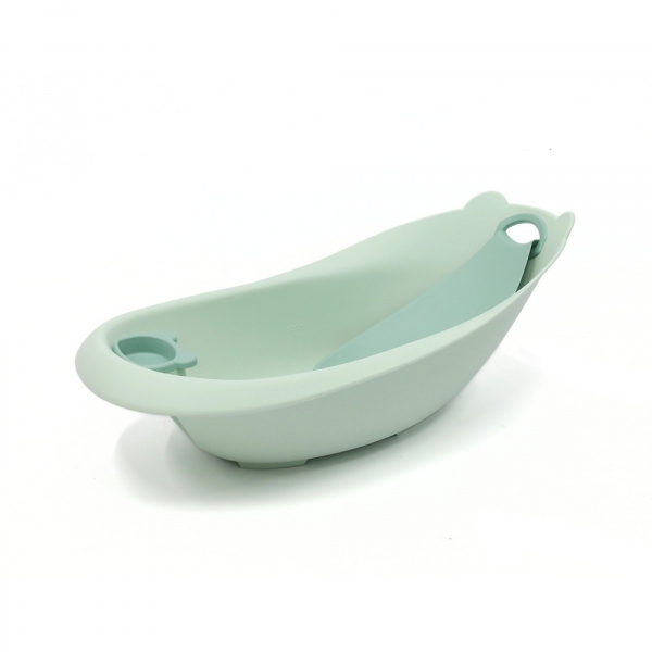 Baignoire ourson vert sauge + support de baignoire Bo jungle