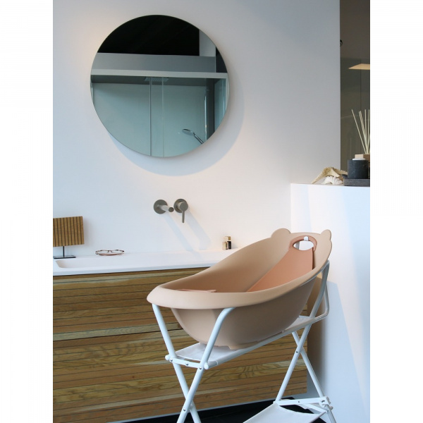 Baignoire ourson terracotta + support de baignoire Bo jungle