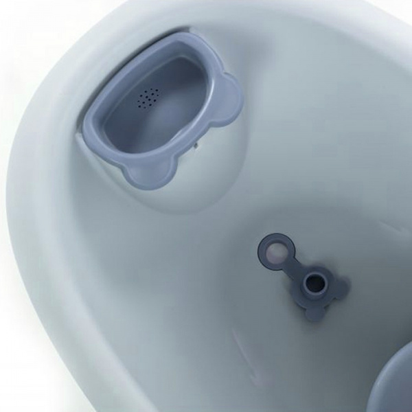 Baignoire bébé ourson bleu pastel Bo jungle