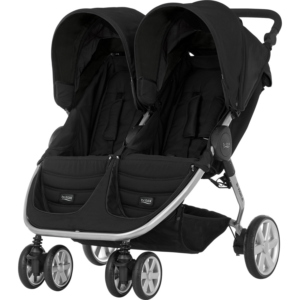poussette double canne cote a cote