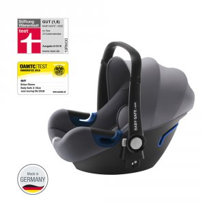 Siège auto coque baby - safe² i-size storm grey - groupe 0+