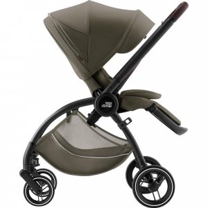 Poussette duo rio + siège auto i-size baby safe pro urban olive lux Britax
