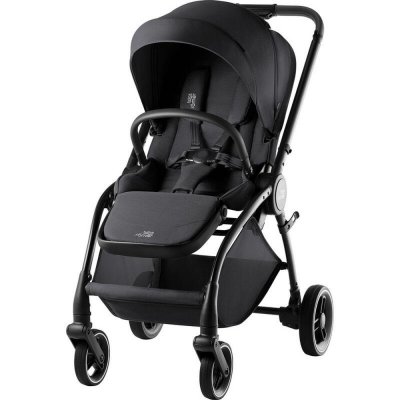 Poussette duo rio + siège auto i-size baby safe pro carbon black style