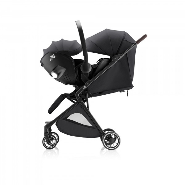 Poussette compacte tira carbon black Britax