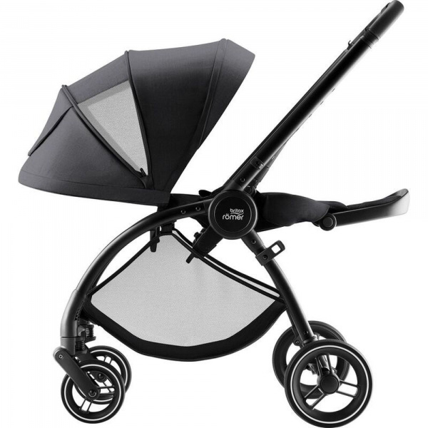Poussette duo rio + siège auto i-size baby safe pro carbon black style Britax