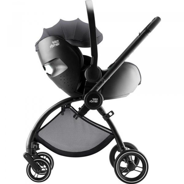 Poussette duo rio + siège auto i-size baby safe pro carbon black style Britax