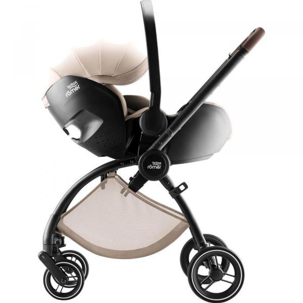 Poussette duo rio + siège auto i-size baby safe pro teak style Britax