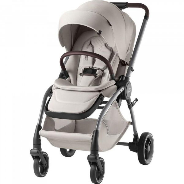 Poussette duo rio + siège auto i-size baby safe pro soft taupe lux Britax