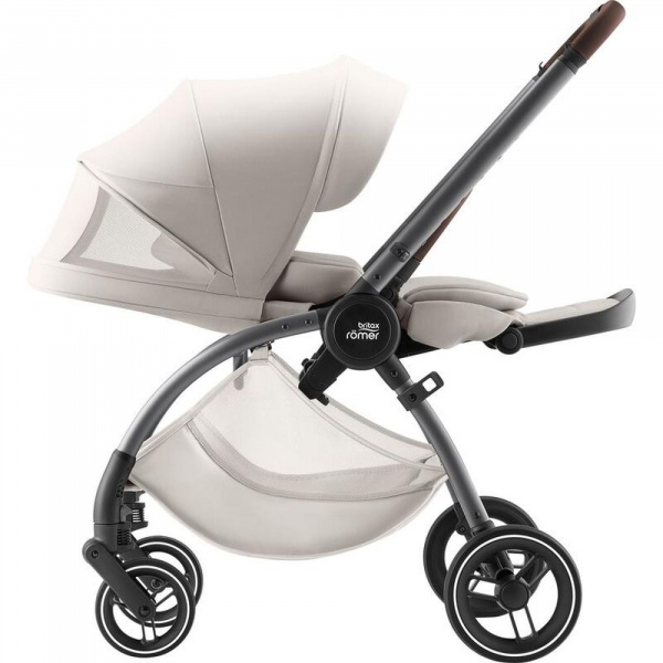 Poussette duo rio + siège auto i-size baby safe pro soft taupe lux Britax