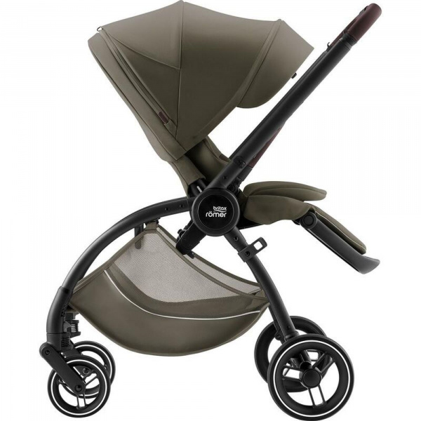 Poussette duo rio + siège auto i-size baby safe pro urban olive lux Britax